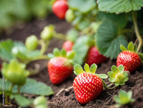 strawberry plantation
