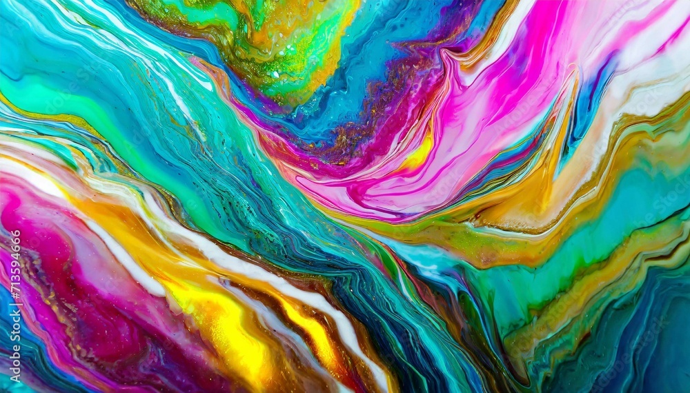 Abstract Colorful Marble Texture Abstract Colorful Marble Texture