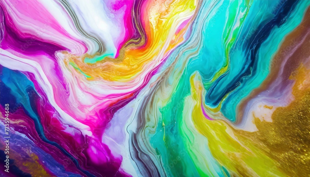 Abstract Colorful Marble Texture Abstract Colorful Marble Texture