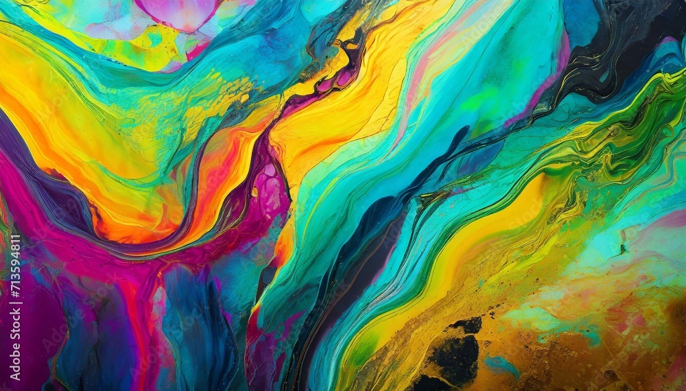 Abstract Colorful Marble Texture Abstract Colorful Marble Texture