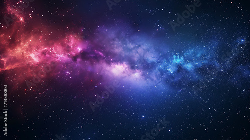 space blue  purple  red stars in the night  in the style of highly detailed  light red and light black  empty space  magewave  atmospheric clouds  light red and dark emerald  ultra detailed 