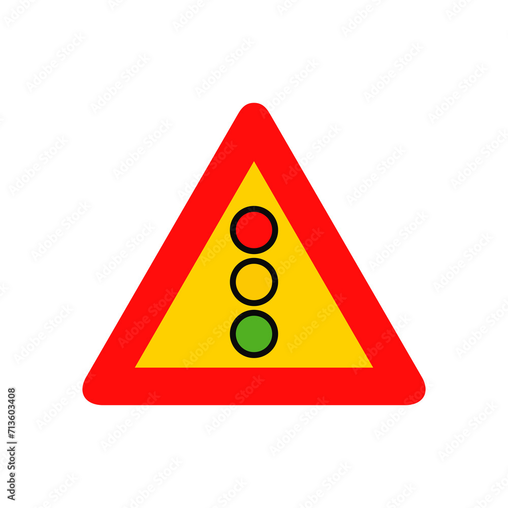 Traffic signals sign graphic design Traffic signals sign graphic design