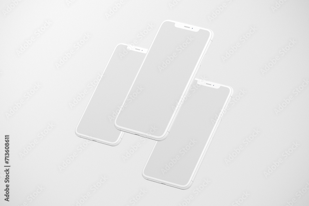 Realistic Mobile Mockup Realistic Mobile Mockup