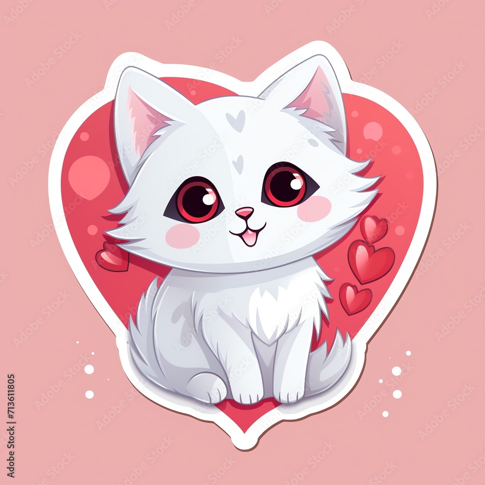 adorable dog illustration for valentine's day adorable dog illustration for valentine's day