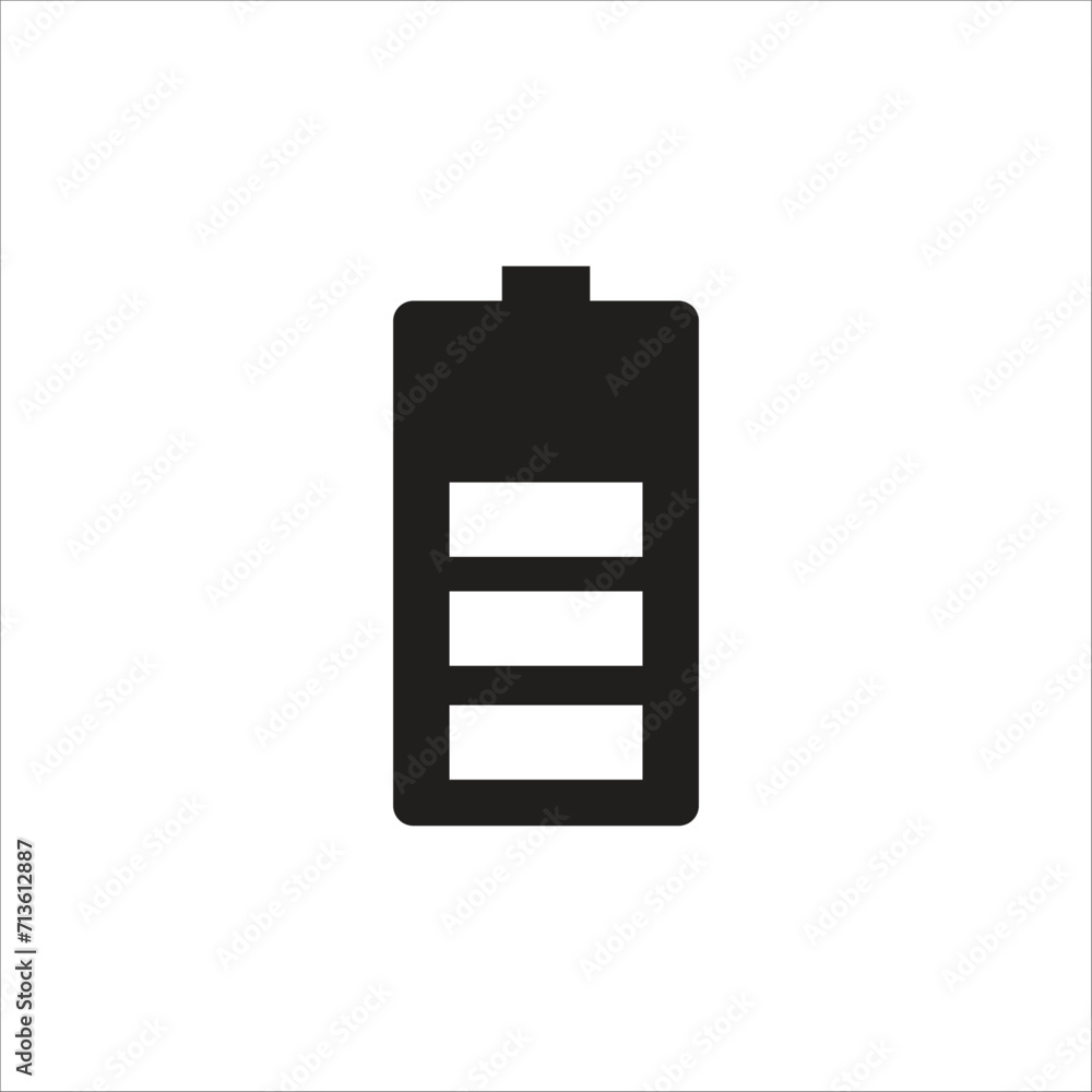 battery vector icon line template battery vector icon line template