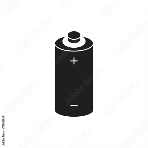 battery vector icon line template
