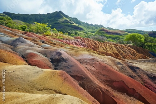 Red sandstone in State Park photo