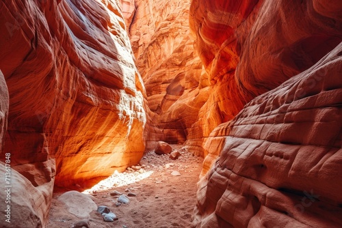 The slot canyons in Upper Antelope Canyon