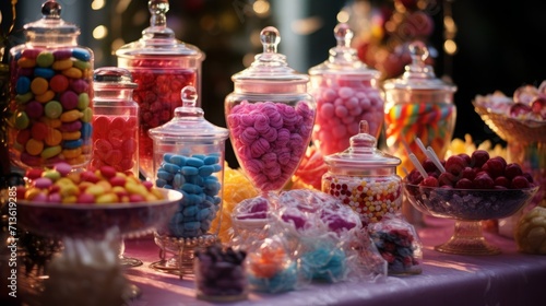 candy bar for party oder Children's birthday party, 16:9