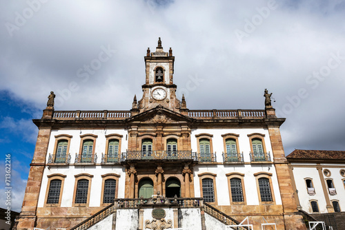 Museum of Betrayal on Tiradentes Square in UNESCO World Heritage City Ouro Preto, Minas Gerais, Brazil © Casa.da.Photo