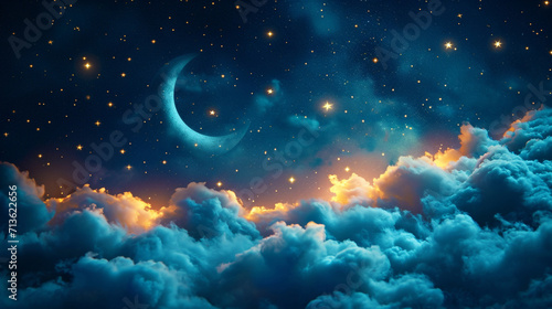 A montage of sleep-related symbols like pillows, stars, and moonlight forming a dreamlike composition.