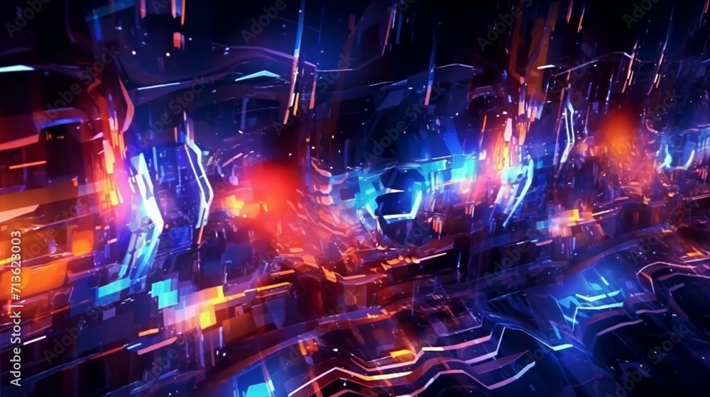 Abstract digital background Can be used for technology Ai Generative Abstract digital background Can be used for technology Ai Generative