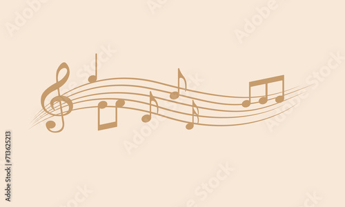 Music notes and music staff lines are essential elements in music. They represent pitch and rhythm, enabling expression and interpretation in composition