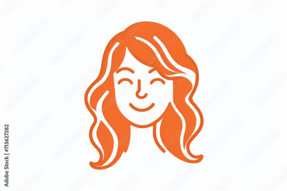 A lively and whimsical cartoon illustration of a woman's face, sketched with bold lines and playful details, evoking a sense of joy and creativity through its charming clipart style A lively and whimsical cartoon illustration of a woman's face, sketched with bold lines and playful details, evoking a sense of joy and creativity through its charming clipart style