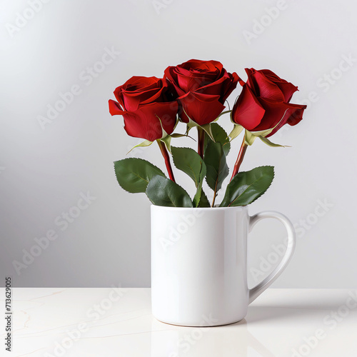 Valentines Day Mug Mockups, White Coffee Mug Mock-ups,Coffee Cup Mockup