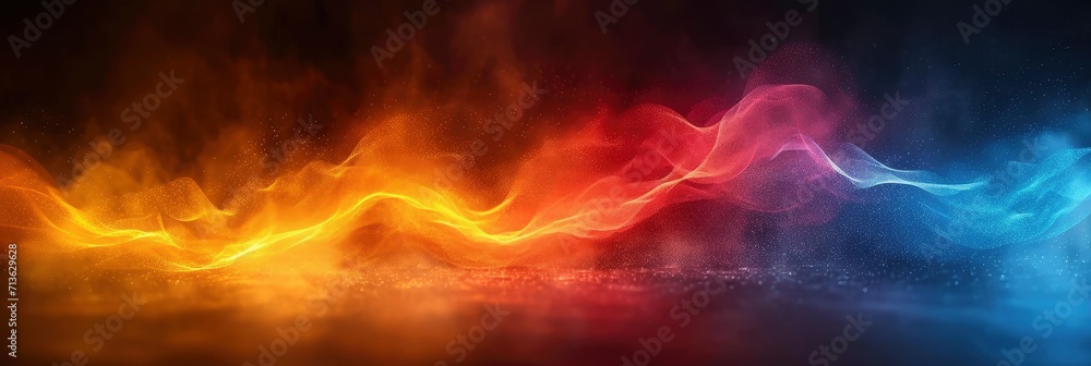 Dark Grainy Abstract Gradient Wave Background, Background Image, Background For Banner, HD Dark Grainy Abstract Gradient Wave Background, Background Image, Background For Banner, HD