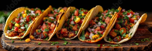 Digital Composite Image Tacos Served, Background Image, Background For Banner, HD