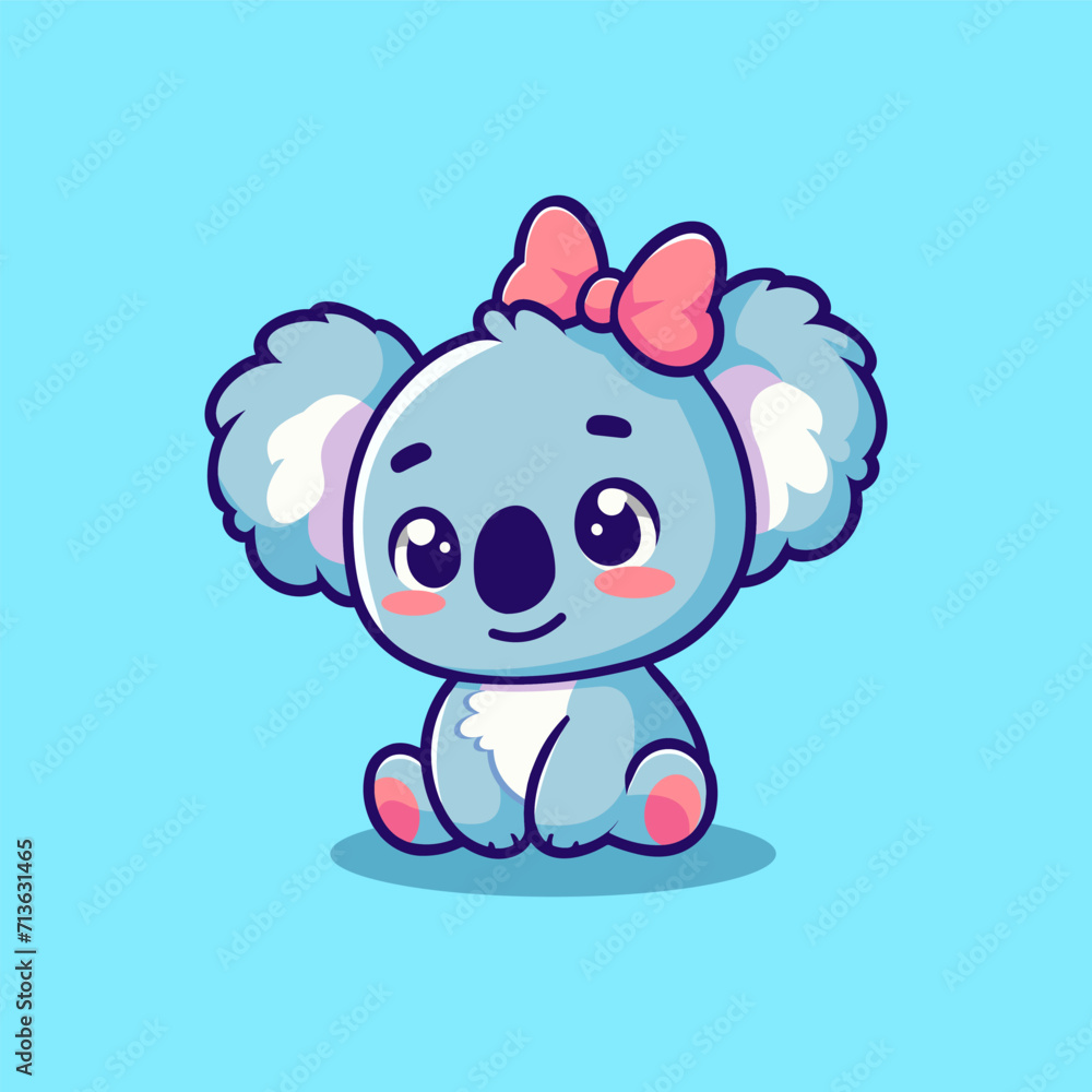 cute koala cartoon vector icon illustration animal nature icon cute koala cartoon vector icon illustration animal nature icon