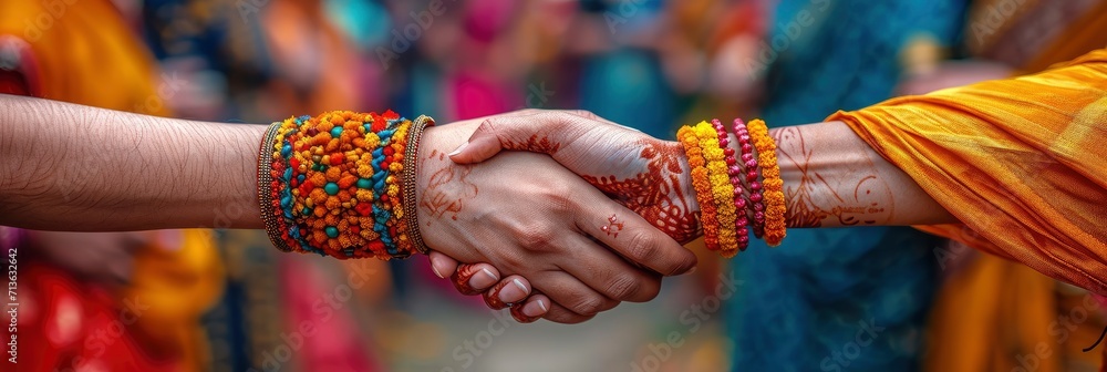 Indian People Shake Hands Freedom Day, Background Image, Background For Banner, HD