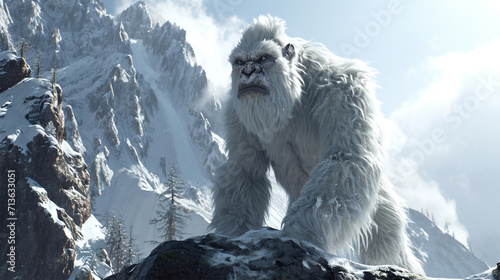 イエティのイメージ - image of Yeti - No1-2 Generative AI photo