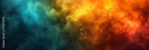 Orange Green Blurry Color Gradient Grainy, Background Image, Background For Banner, HD