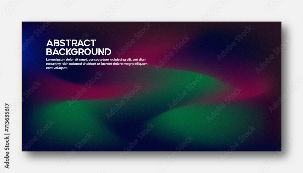 Abstract color gradient banner grainy texture background , noise texture blurred colors poster backdrop header design.