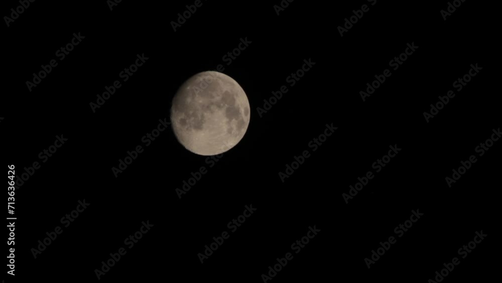 Full Moon In The Night 1x Speed - 30fps Full Moon In The Night 1x Speed - 30fps