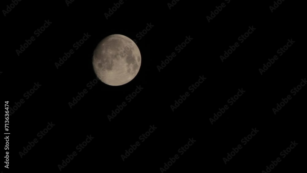 Full Moon in the night 10x Speed - 30fps Full Moon in the night 10x Speed - 30fps