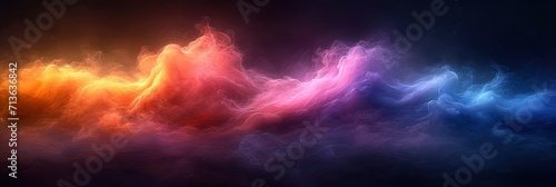 Red Yellow Green Purple Color Gradient Wave, Background Image, Background For Banner, HD
