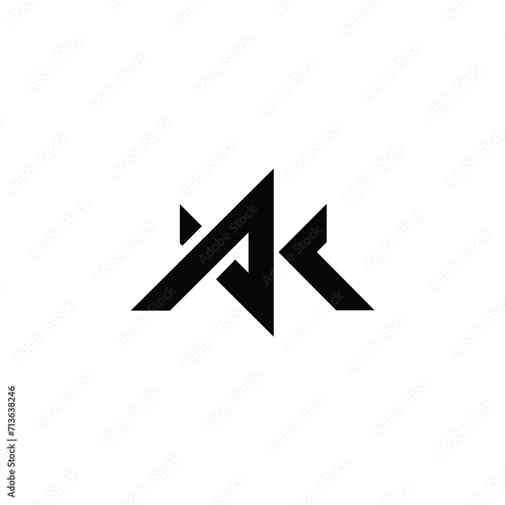 AK Letter Logo Design Template Vector. AK logo design template vector illustration. Modern letter AK logo design vector for business company AK Letter Logo Design Template Vector. AK logo design template vector illustration. Modern letter AK logo design vector for business company