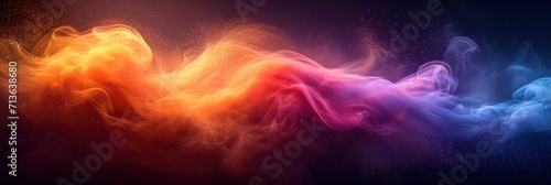 Vibrant Grainy Color Gradient Wave On Black  Background Image  Background For Banner  HD