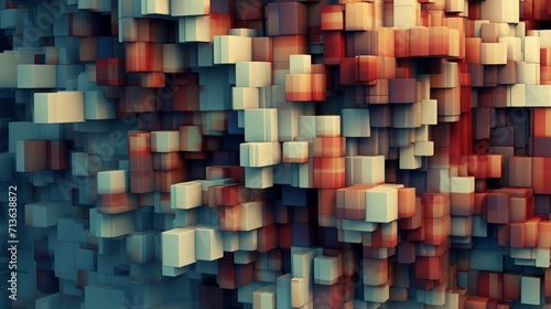 Abstract digital color background Ai Generative