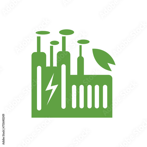 Waste recycling plant on wh...