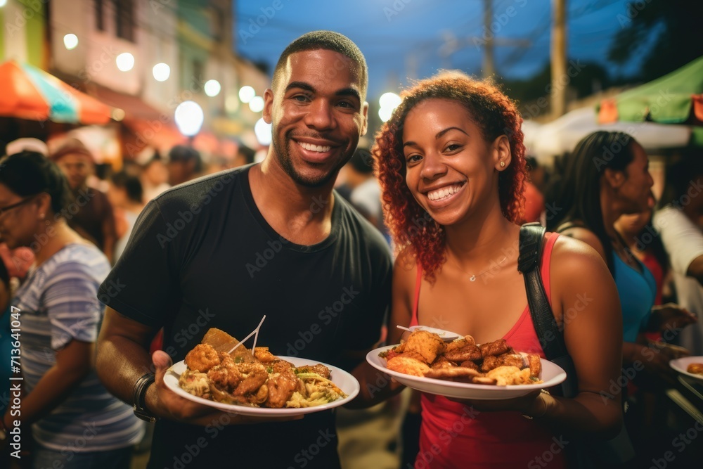 Santo Domingo Street Food Extravaganza: A Culinary Adventure Through Bustling Streets, Exploring the Delectable World of Dominican Flavors, from Empanadas to Tostones. A Vibrant Gastronomic Journey.

