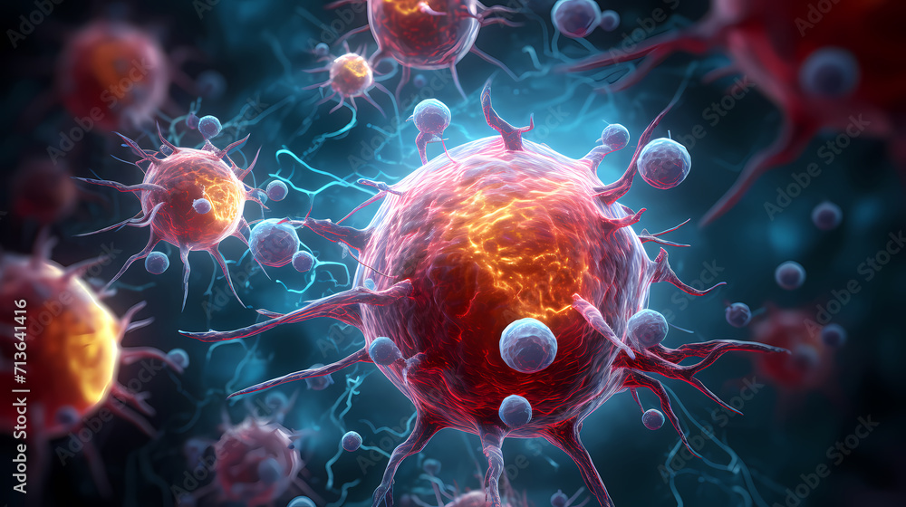 Nervous system, central nervous cells of the brain, neuroscience background Nervous system, central nervous cells of the brain, neuroscience background