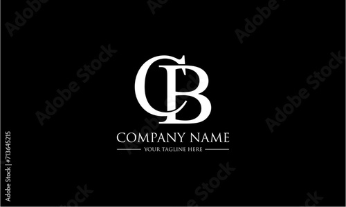 CB initial logo concept monogram,logo template designed to make your logo process easy and approachable. All colors and text can be modified. High resolution files included. 