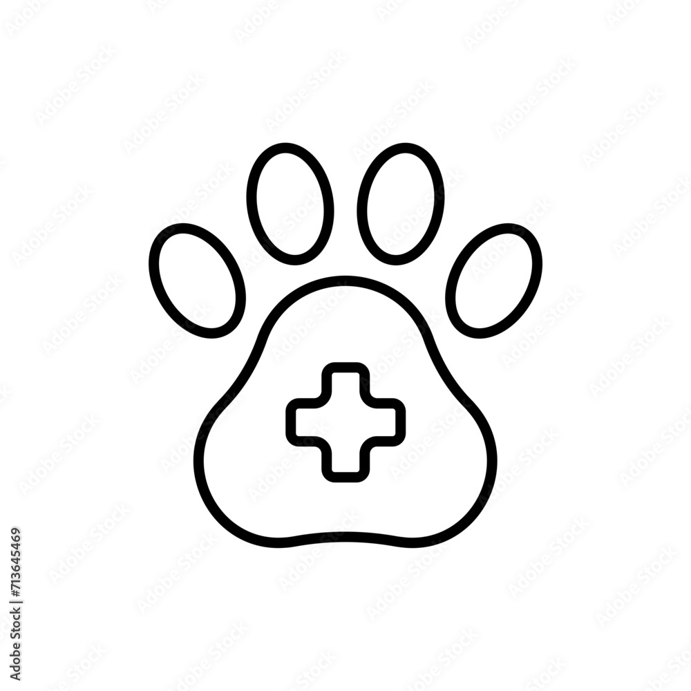 Pet care outline icons, minimalist vector illustration ,simple transparent graphic element .Isolated on white background Pet care outline icons, minimalist vector illustration ,simple transparent graphic element .Isolated on white background