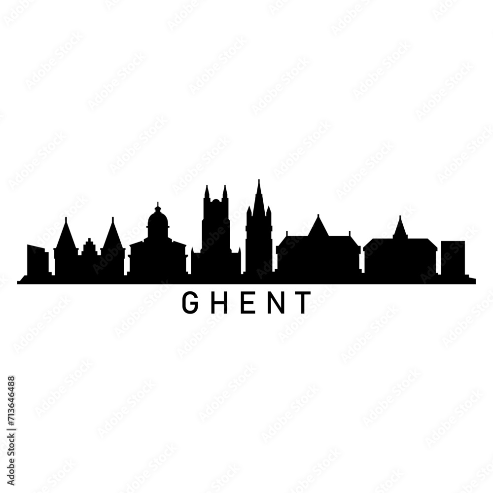 Ghent skyline