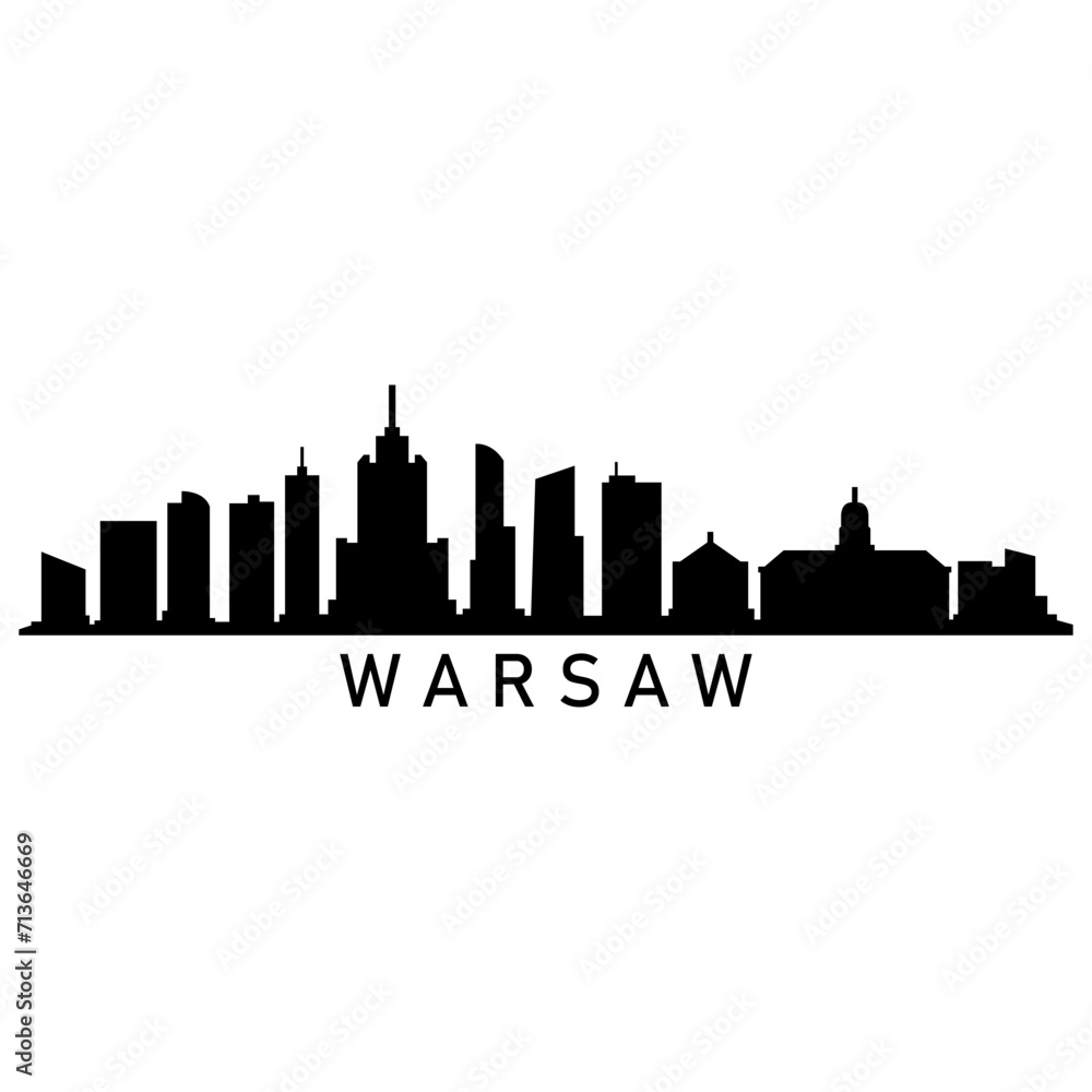 Warsaw skyline Warsaw skyline