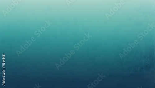 Navy and Mint Gradient Background color with Noise and Grainy. generative AI