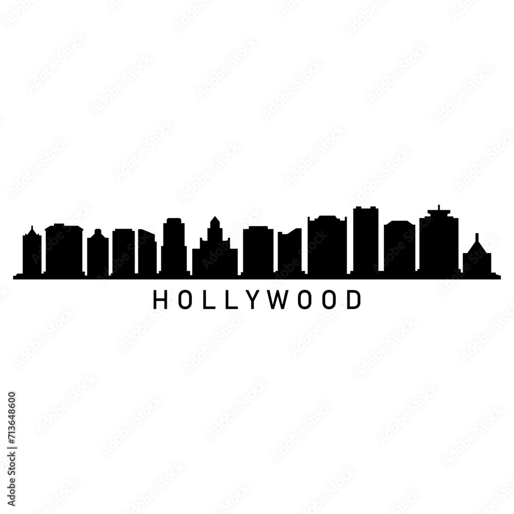 Hollywood skyline