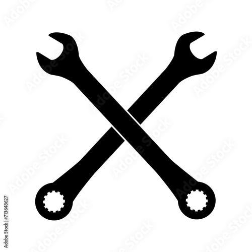 Crossed wrench