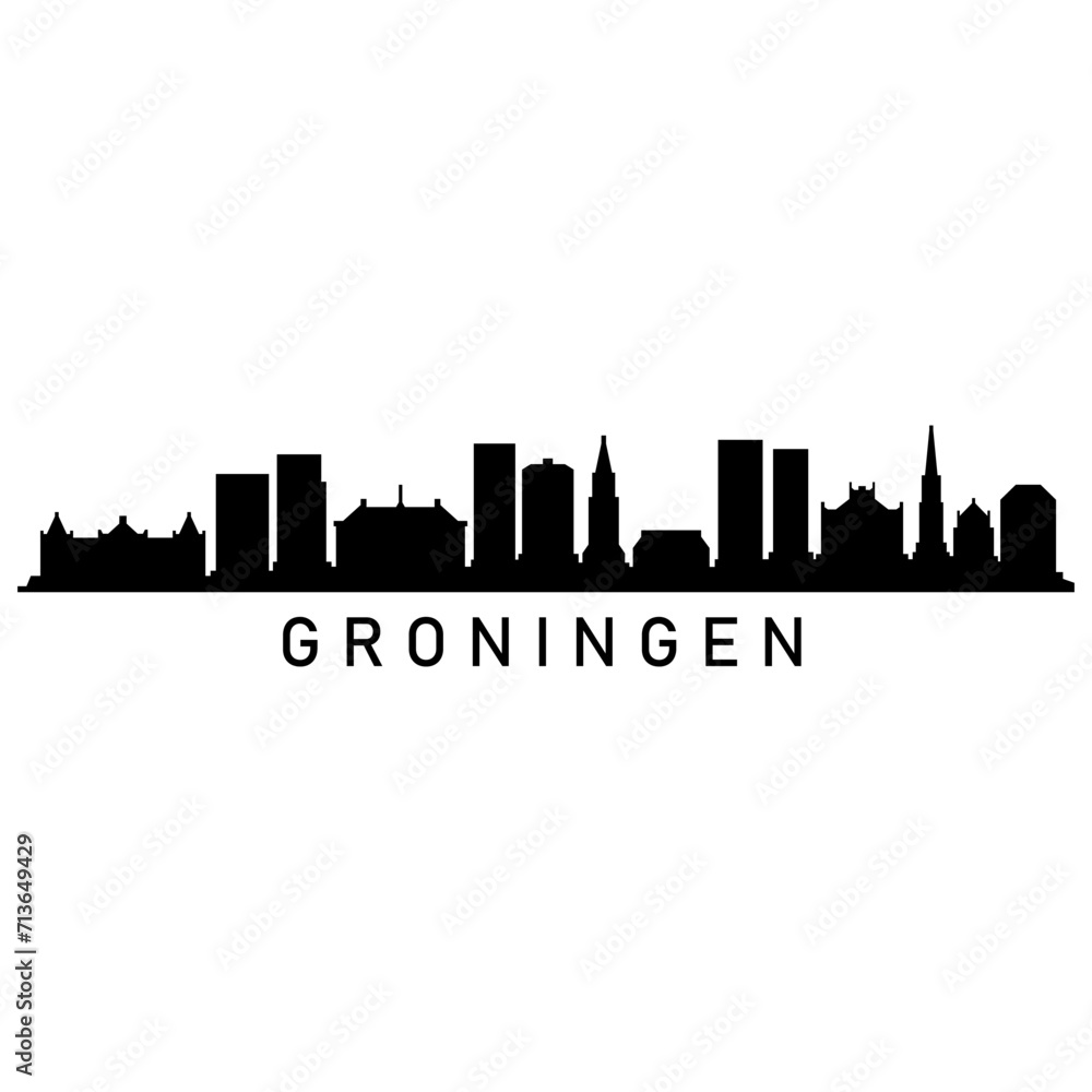 Groningen skyline