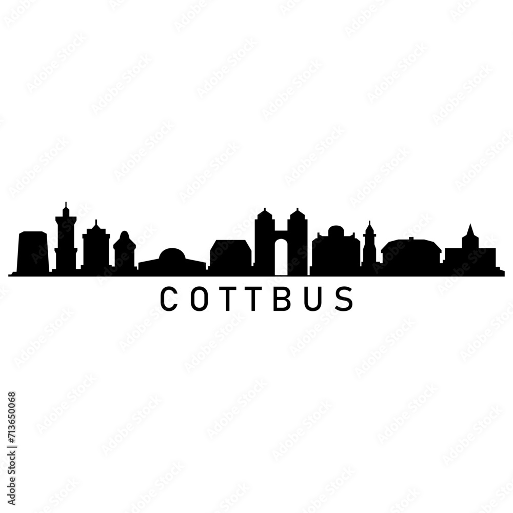 Cottbus skyline