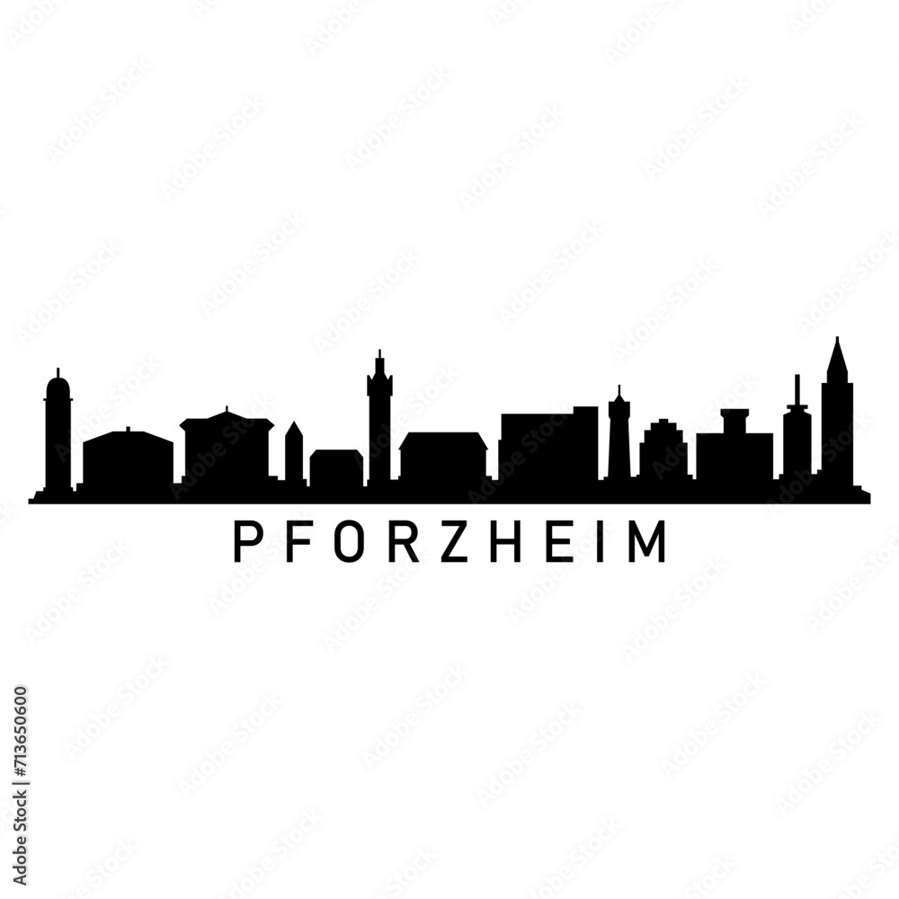 Pforzheim skyline