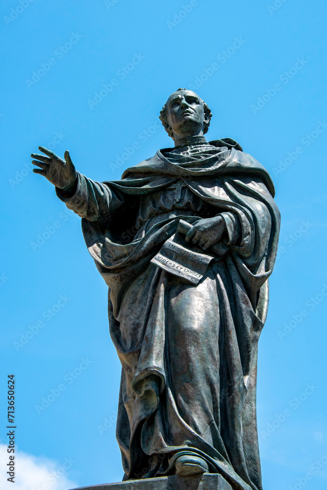 Statue on the Saint Bonaventure