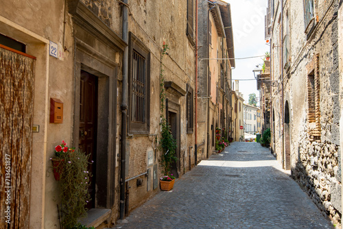Fototapeta Naklejka Na Ścianę i Meble -  Town of Bracciano - Italy