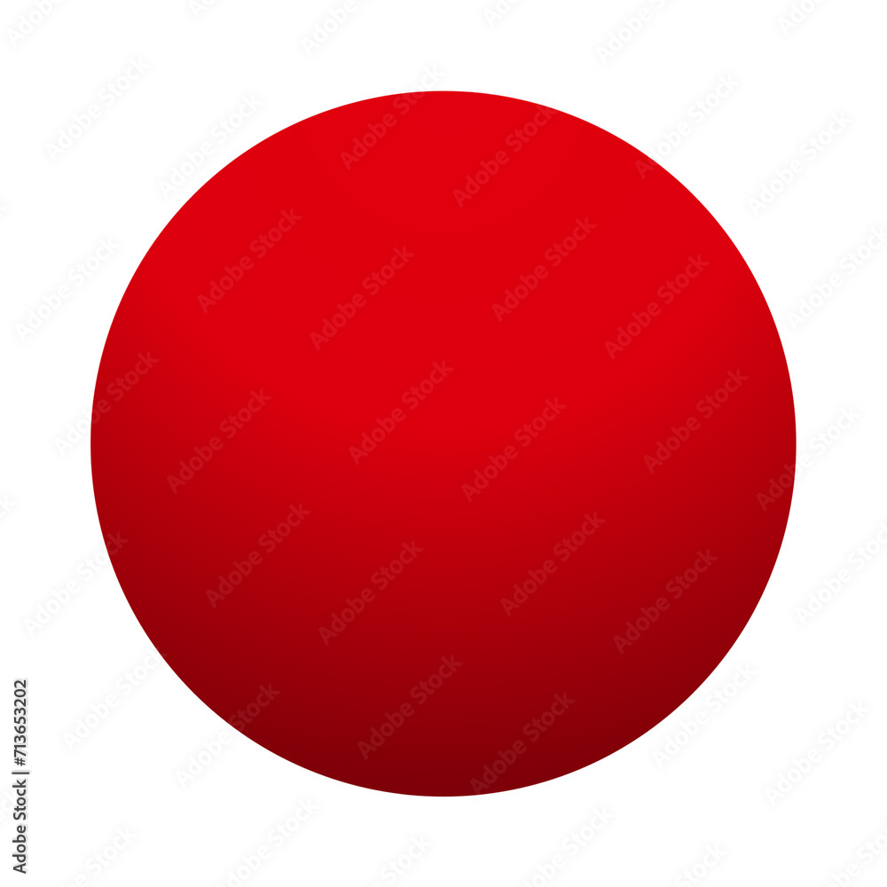 Gradient red sphere ball circle isolated on transparent background Gradient red sphere ball circle isolated on transparent background