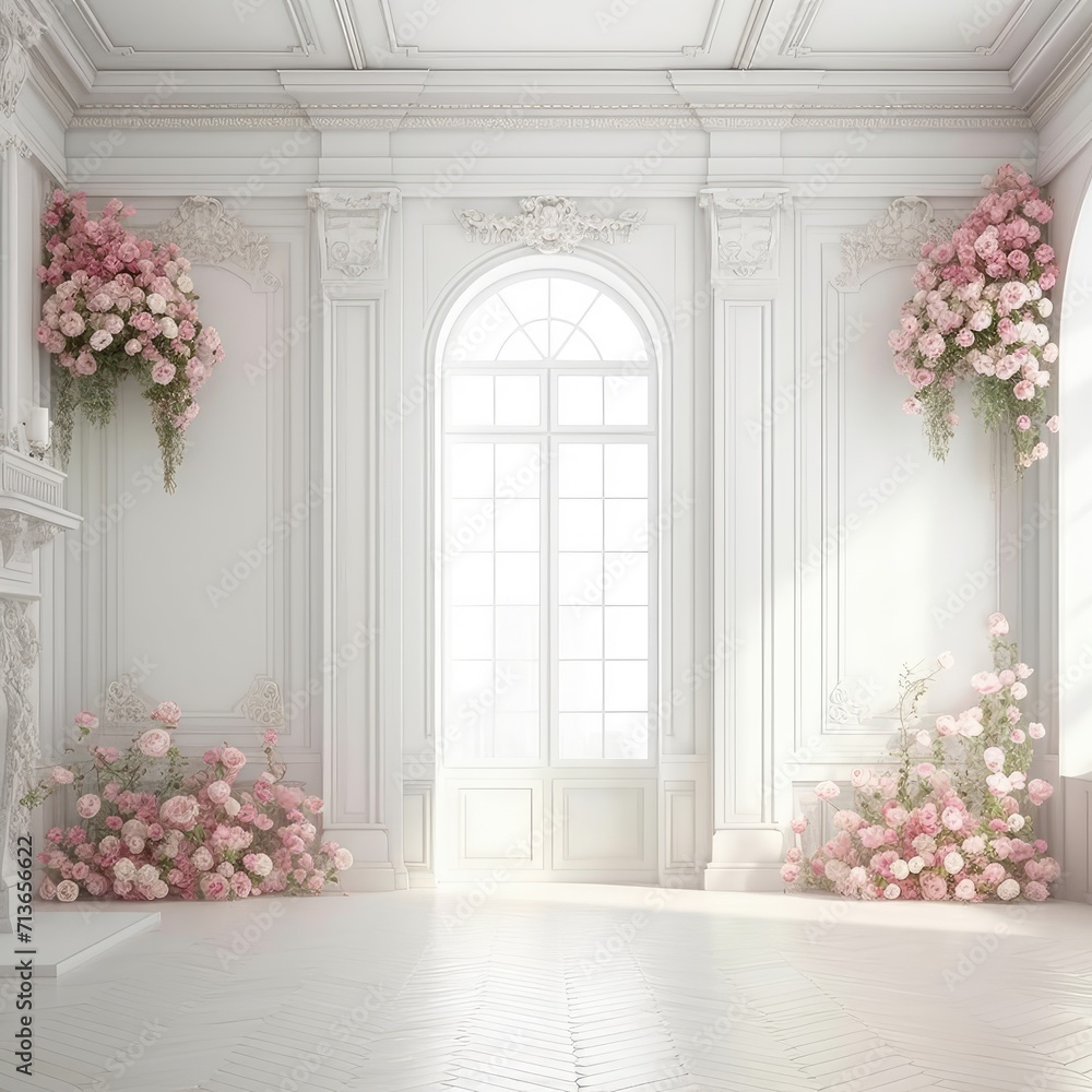 Elegant Maternity Wedding Backdrop: White Room, Floral Wall Decor, Timeless Elegance, Maternal Grace, Serene Atmosphere, Blooming Beauty, Stylish Expectations, Chic Maternity Setting, Elegant Maternity Wedding Backdrop: White Room, Floral Wall Decor, Timeless Elegance, Maternal Grace, Serene Atmosphere, Blooming Beauty, Stylish Expectations, Chic Maternity Setting,