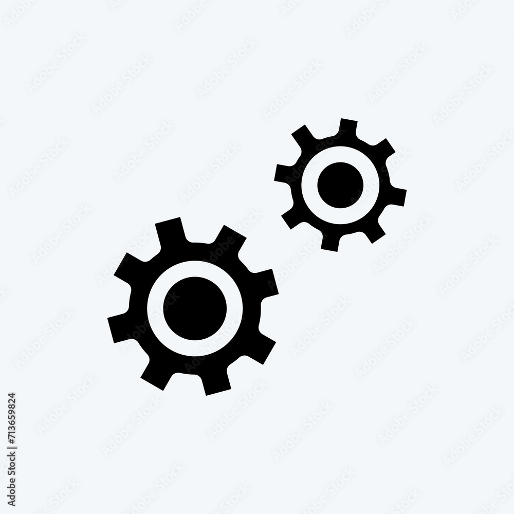 Icon Teamwork. suitable for Startup symbol. glyph style. simple design editable. design template vector. simple illustration